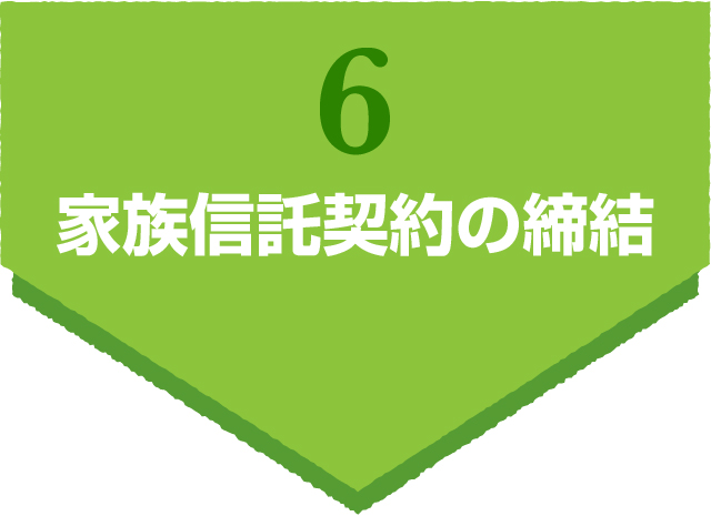 6.家族信託契約の締結